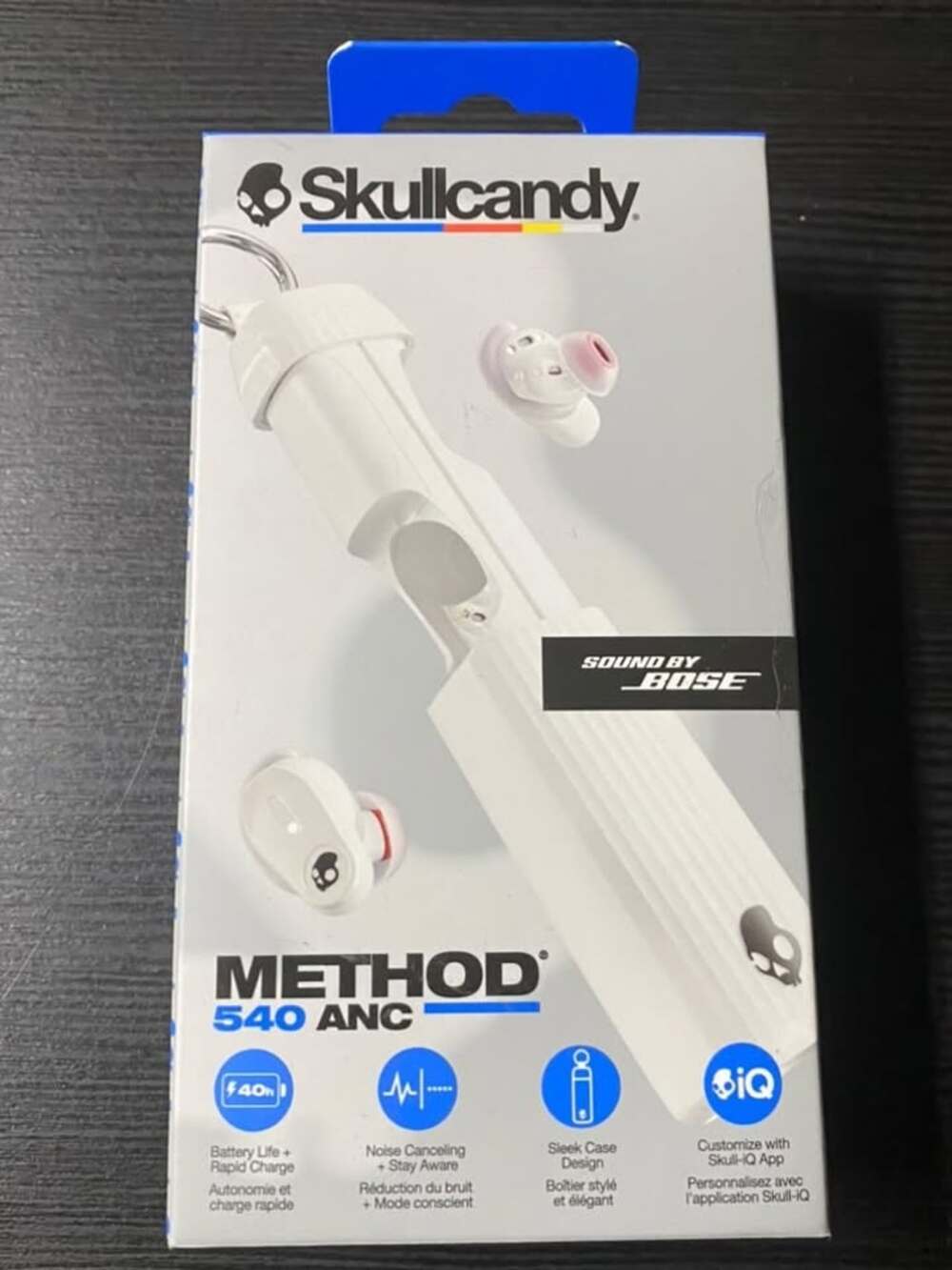 Skullcandy Method 540 ANC True Wireless Headphones in White (READ)